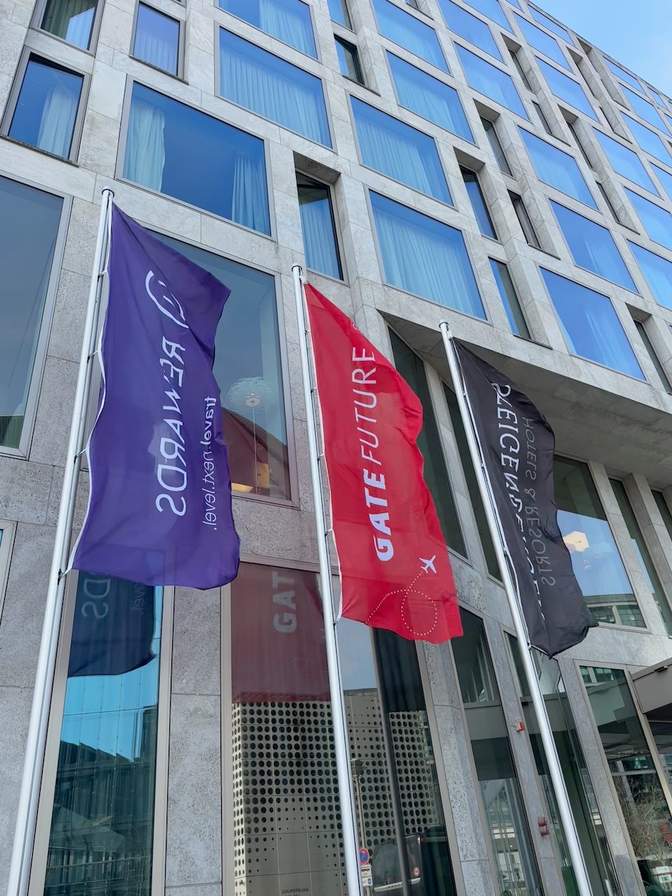 GATE FUTURE venue flags