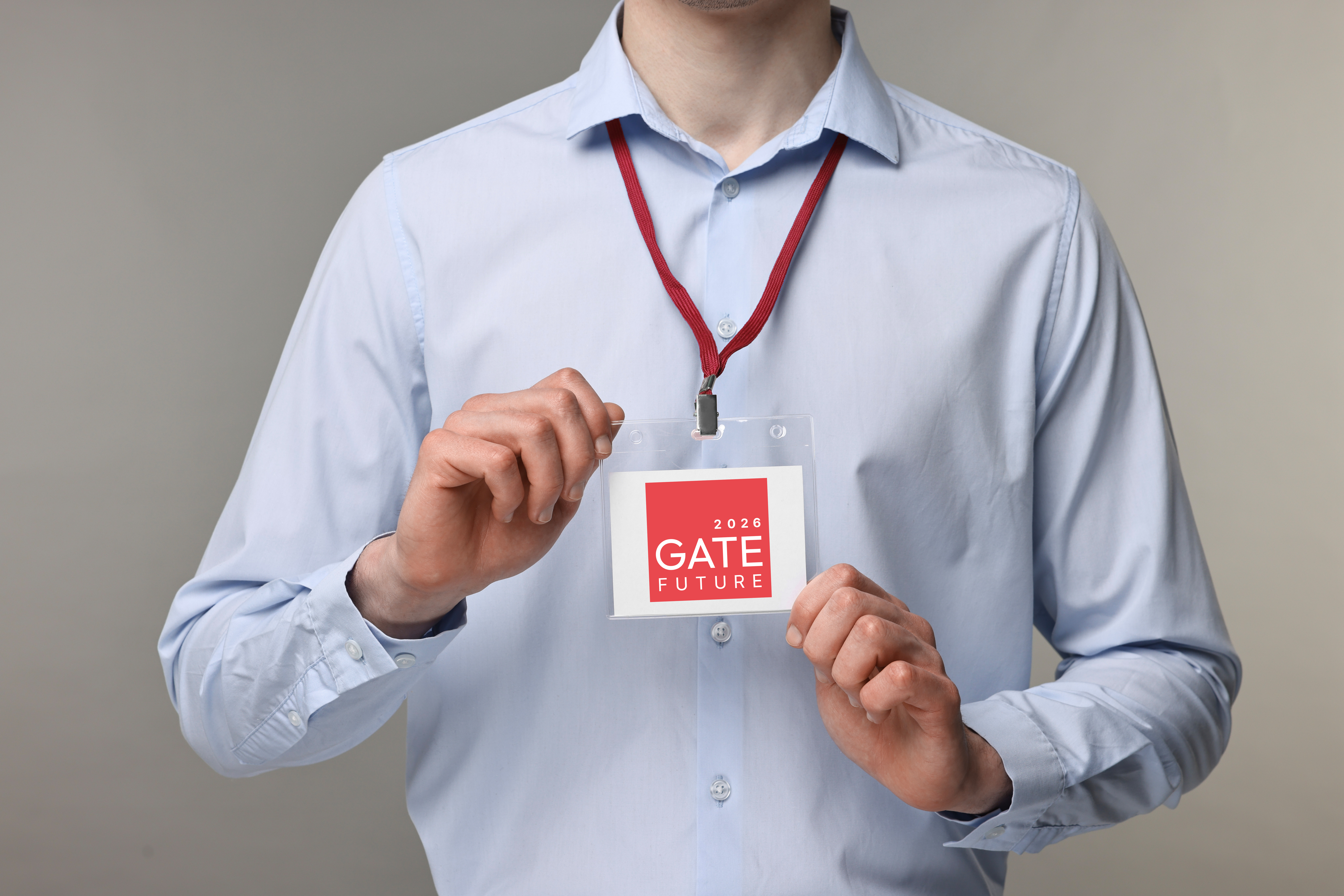 GATE FUTURE Lanyard & Conference Pass